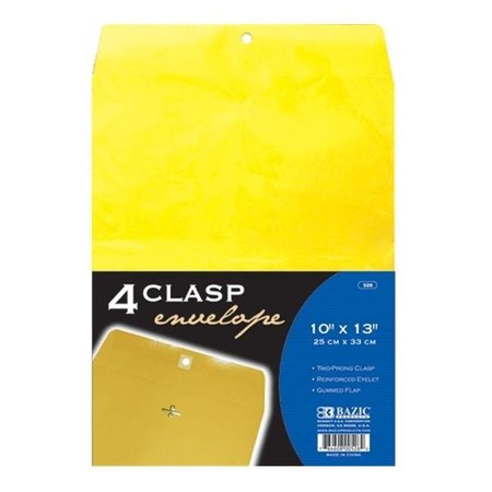 BAZIC PRODUCTS Bazic 526 10" X 13" Clasp Envelope Case of 48 526